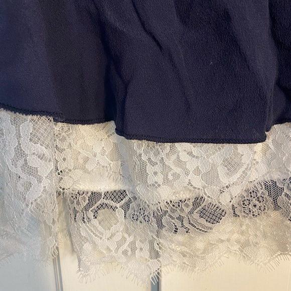 Navy lace tunic L - Picture 3 of 4